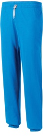 Unisex Joggingbroek Van Licht Katoen PA186 Kleur LIGHT ROYAL BLUE:#0579C6