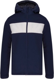 Clubjas unisex PA240 Kleur NAVY BLUE/WHITE