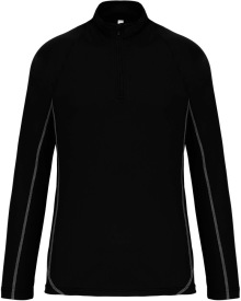 Herenrunningsweater Met Halsrits PA335