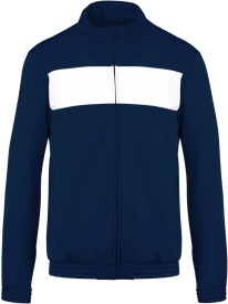 Trainingsjas kids PA348 Kleur SPORTY NAVY/WHITE:#
