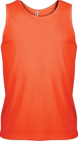 Herensporttop PA441 Kleur FLUORESCENT ORANGE:#EA5D45