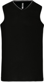 Kids' basketball jersey Kleur BLACK