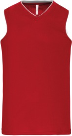 Kids' basketball jersey Kleur RED