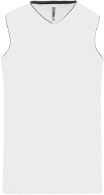 Kids' basketball jersey Kleur WHITE