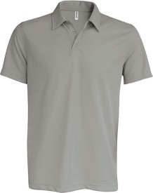 Herensportpolo PA482 Kleur FINE GREY:#