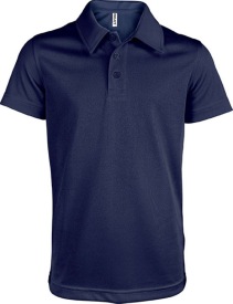 Kindersportpolo PA484 Kleur NAVY:#263147