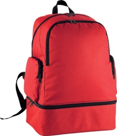 Sportrugzak met verstevigde bodem / 42 liter PA517 Kleur RED:#C20B26