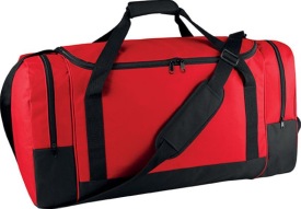 Sporttas - 55 Liter PA530 Kleur RED/BLACK:#C10F1D