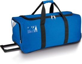 Grote sporttas op wieltjes 70cm PA534 Kleur ROYAL BLUE/WHITE/LIGHT GREY:#
