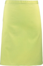 Voorbindschort Colours Mid Length Apron Kleur LIME