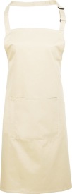 Voorbindschort Colours Bib Apron With Pocket Kleur NATURAL