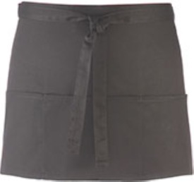 Voorbindschort Colours 3 Pocket Waist Apron Kleur DARK GREY