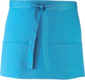 Voorbindschort Colours 3 Pocket Waist Apron Kleur TURQUOISE