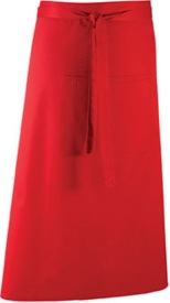 Voorbindschort Colours Waist Apron Kleur RED
