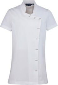 Orchid Buttoned Tunic Kleur WHITE