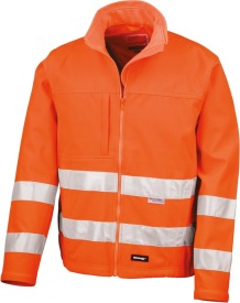 High-viz Softshell Jacket Kleur FLUORESCENT ORANGE