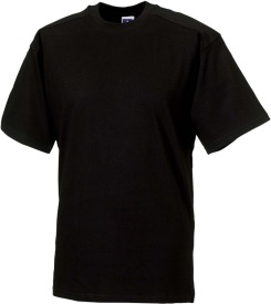 Heavy Duty T-shirt Kleur BLACK