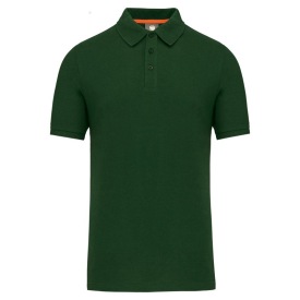 Men's eco-friendly polo shirt Kleur FOREST GREEN