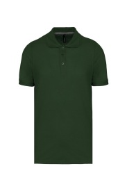 Men's shortsleeved polo shirt Kleur FOREST GREEN