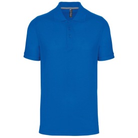 Men's shortsleeved polo shirt Kleur light royal blue