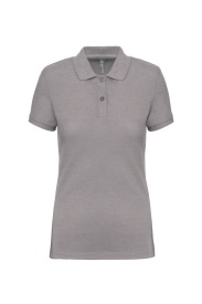 Ladies' short-sleeved polo shirt Kleur OXFORD GREY