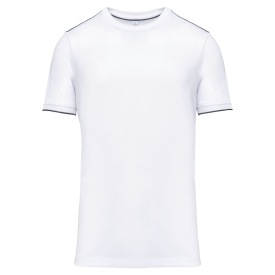 Men's short-sleeved DayToDay t-shirt Kleur WHITE
