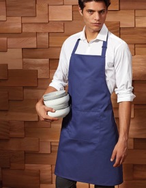 Voorbindschort Colours Collection Bib Apron with Pocket