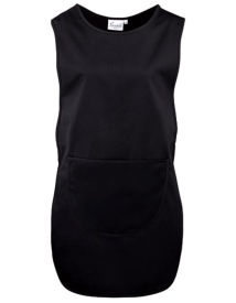 Women´ s Long Pocket Tabard (T) Kleur BLACK