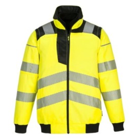 PW3 Hi-Vis 3-in-1 Pilot Jacket Kleur YELLOW/BLACK