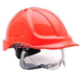 Endurance Visor Helmet Kleur RED