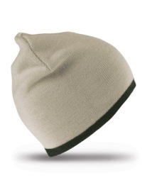MUTS RESULT CONTRAST KNITTED CAP RC46 Kleur STONE