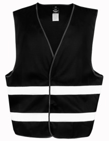 Hi-vis vest Result reflecterende kleuren Kleur BLACK