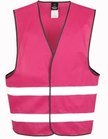 Hi-vis vest Result reflecterende kleuren Kleur RASPBERRY