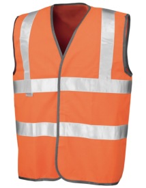 Safety High Vis Vest Kleur FLUORESCENT ORANGE