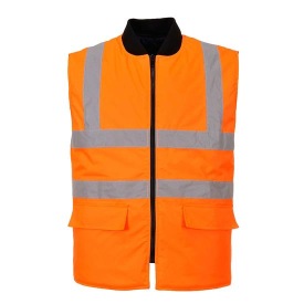 SIGNALISATIE BODYWARMER PORTWEST S469 Kleur FLUO ORANJE