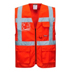 Hi-vis Berlin Executive Vest Kleur RED