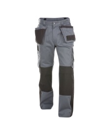 Seattle 245gr Tweekleurige holsterzakkenbroek      Kleur CEMENTGRIJS/ZWART