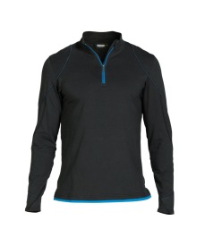 Sonic T-shirt met lange mouwen Kleur ZWART/AZUURBLAUW