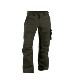 Stark Canvas werkbroek 295gr Kleur OLIJFGROEN/ZWART
