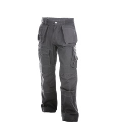 Texas 340gr Canvas holsterzakkenbroek + kniezakken Kleur CEMENTGRIJS