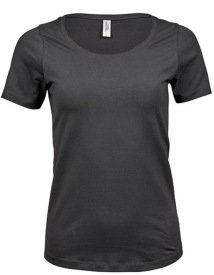 Women?s Stretch Tee Kleur DARK GREY (SOLID)