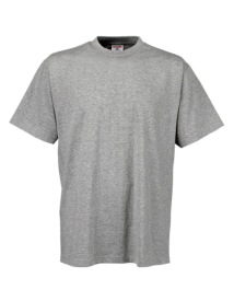 Men?s Sof Tee Kleur HEATHER GREY