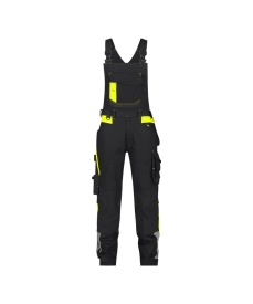 BRETELBROEK DASSY LOGYX ULSAN KNIE Kleur zwart/fluogeel