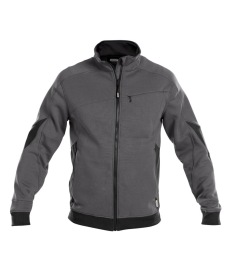 Velox Sweater full zip Kleur ANTRACIETGRIJS/ZWART