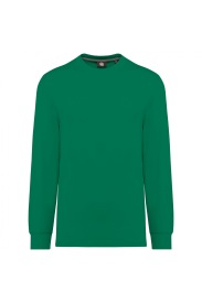Unisex eco-friendly long sleeve t-shirt Kleur KELLY GREEN