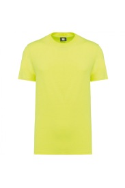 Unisex eco-friendly short sleeve t-shirt Kleur FLUO GEEL