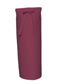 Voorbindschort Bistro Apron Kleur BORDEAUX