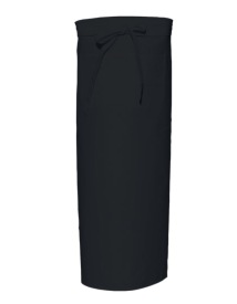 Voorbindschort Bistro Apron With Front Pocket Kleur BLACK