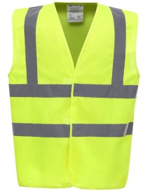 Hi-Vis vest Yoko 2 Bands & Braces Waistcoat Kleur HI-VIS YELLOW
