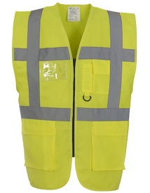 Multi-Functional Executive Waistcoat Kleur HI-VIS YELLOW